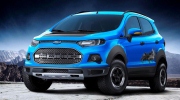 Bộ ba xe Ford EcoSport cực hầm hố