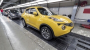 Nissan bắt đầu sản xuất Juke cải tiến tại Anh