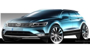 Hình ảnh đầu tiên của Volkswagen Tiguan thế hệ mới