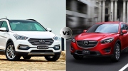 Chọn Hyundai SantaFe 2016 hay Mazda CX-5 2016?