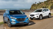 Hyundai Tucson 2016 quyết đấu Mazda CX-5 2016