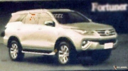 Ảnh đầu tiên về Toyota Fortuner thế hệ mới