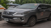 Chưa ra mắt ở Việt Nam, Toyota Fortuner 2016 đã lăn bánh tại Hà Nội