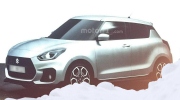 Suzuki Swift 2017 lộ diện bản phác thảo chi tiết