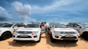 Kinh nghiệm lái Pajero Sport chinh phục địa hình cát