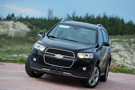 2014 GM DAEWOO CHEVROLET CAPTIVA LTZ 4WD SUNROOF SKEY NAV 5364 for  Sale South Korea