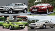 Top 10 xe bán chạy nhất Việt Nam năm 2012