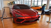 Dàn xe bên trong bảo tàng Lamborghini