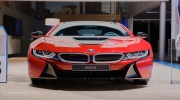 Ảnh thực tế BMW i8 màu đỏ đầu tiên trên thế giới