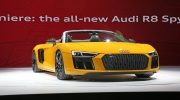 Audi R8 Spyder V10 2017 ra mắt ở triển lãm New York