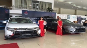 Mitsubishi Outlander 2016, đối thủ của Honda CR-V, đã có mặt tại Hà Nội