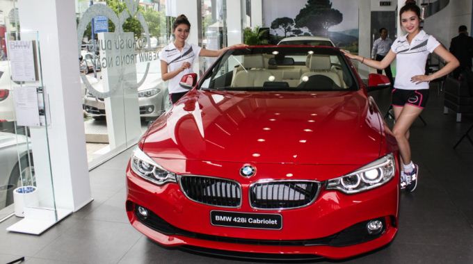 ẢNH BMW 420i Cabriolet đẹp tinh tế giá 27 tỷ đồng tại Hà Nội