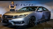 Cận cảnh Honda Civic 2016 bản cao cấp giá 721 triệu đồng