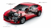 Mazda3 Hybrid 2014 lộ diện