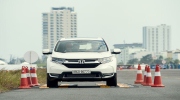 Honda CR-V 7 chỗ phô diễn các tính năng mới ngày ra mắt báo chí tại Việt Nam