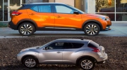 Nissan Kicks và Juke có diện mạo khác nhau rõ rệt