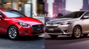 Cùng tầm tiên nên mua Mazda 2 hay Toyota Vios?