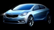Phác hoạ xe Kia Forte thế hệ mới