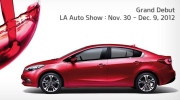 Kia Forte 2014 chuẩn bị ra mắt tại triển lãm Los Angeles