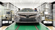 Toyota Camry 2018 bắt đầu lên dây chuyền sản xuất