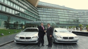 Xe BMW 520i được chuộng để đưa đón khách quốc tế đến Hà Nội