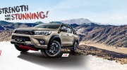 Xe bán tải Toyota Hilux thêm ấn tượng với gói phụ kiện TRD chính hãng