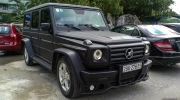 “Vua địa hình” Mercedes G63 AMG sơn đen mờ tại Hà Nội