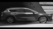 Xuất hiện hình ảnh ngoại thất chính thức đầu tiên của Mazda CX-8
