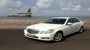 Mercedes E200: Xế sang tiết kiệm xăng