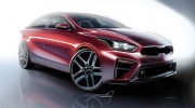 Kia K3 / Cerato mới lộ diện qua các bản phác thảo chính thức