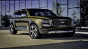 Kia sắp sản xuất SUV đàn anh của Sorento mang tên Telluride