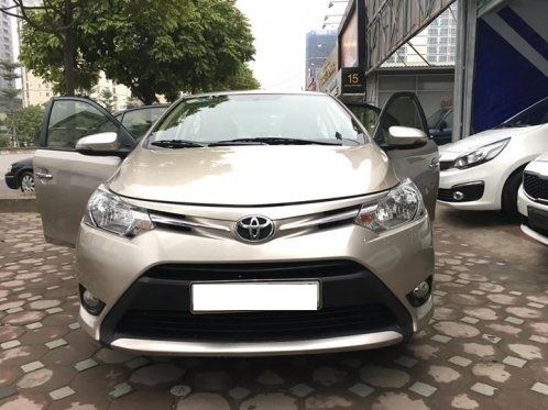 Toyota Vios 15E 2015 Số Sàn  Bốn Bánh Hà Nội