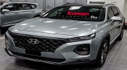 Hyundai Santa Fe 2019 tiếp tục lộ ảnh thực tế