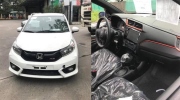 Ảnh thực tế nội thất Honda Brio lộ diện, chẳng khá hơn Toyota Wigo là mấy!
