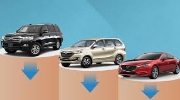 10 ôtô bán chậm tại Việt Nam tháng 5 - Toyota chiếm nửa
