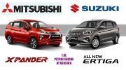 So sánh Mitsubishi Xpander và Suzuki Ertiga?