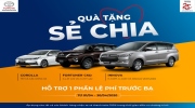 Toyota tung ưu đãi và cung cấp dịch vụ trong mùa dịch