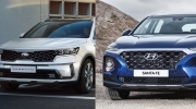 So sánh Hyundai Santa Fe và Kia Sorento?