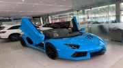 Lamborghini Aventador Roadster độ khủng từng của đại gia đồng hồ khét tiếng Hà Nội