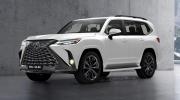 Lexus LX 600 thế hệ mới lộ diện với chi tiết ngoại thất giống Land Cruiser