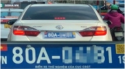 Soi chi tiết đặc biệt trên biển số xe Cục CSGT đang thử nghiệm-giống biển số ở châu