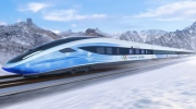 Trung Quốc hé lộ tàu siêu tốc khủng phục vụ Olympic Bắc Kinh 2022