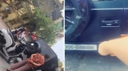 Lái xe máy tông móp đuôi G63, người đàn ông: "Anh biết anh sai rồi, để anh về"