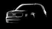 Kia Telluride 2023 - Anh em với Palisade được hé lộ thiết kế mới