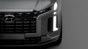 Nhá hàng thiết kế Hyundai Palisade 2023 trước giờ G: Góc cạnh và hầm hố