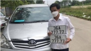 Đăng ký lại, chủ xe bấm trúng biển ngũ quý 7