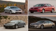 Toyota thắng lớn trong cuộc đua top sedan 10 năm tuổi tốt nhất hiện nay