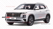 Hyundai Creta 2024 lộ nhiều nâng cấp: Bảng đồng hồ điện tử