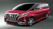 Nhìn thế này thì ai bảo đây là xe Toyota: Alphard 2024 lộ đèn như Tucson