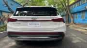 Hyundai Santa Fe hybrid tiếp tục lộ diện ở Việt Nam, sales báo xe sắp ra mắt